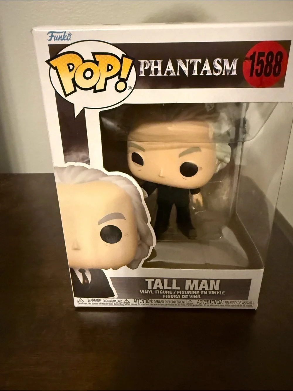 Funko Pop! Tall Man Vinyl Figure - Black & White - Picture 6 of 7